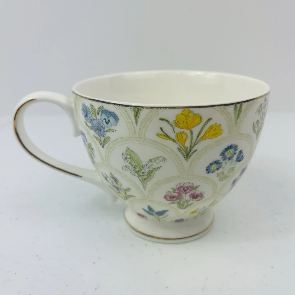 Grace Teaware Spring‎ Garden Fine Porcelain China Tea Cup Or Coffee Mug